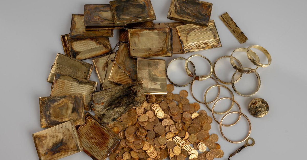 Nepārspējams atklājums. Atklāta darbnīca, kas pilna ar zeltu, un viss tās bagātības pieder vienai nācijai.