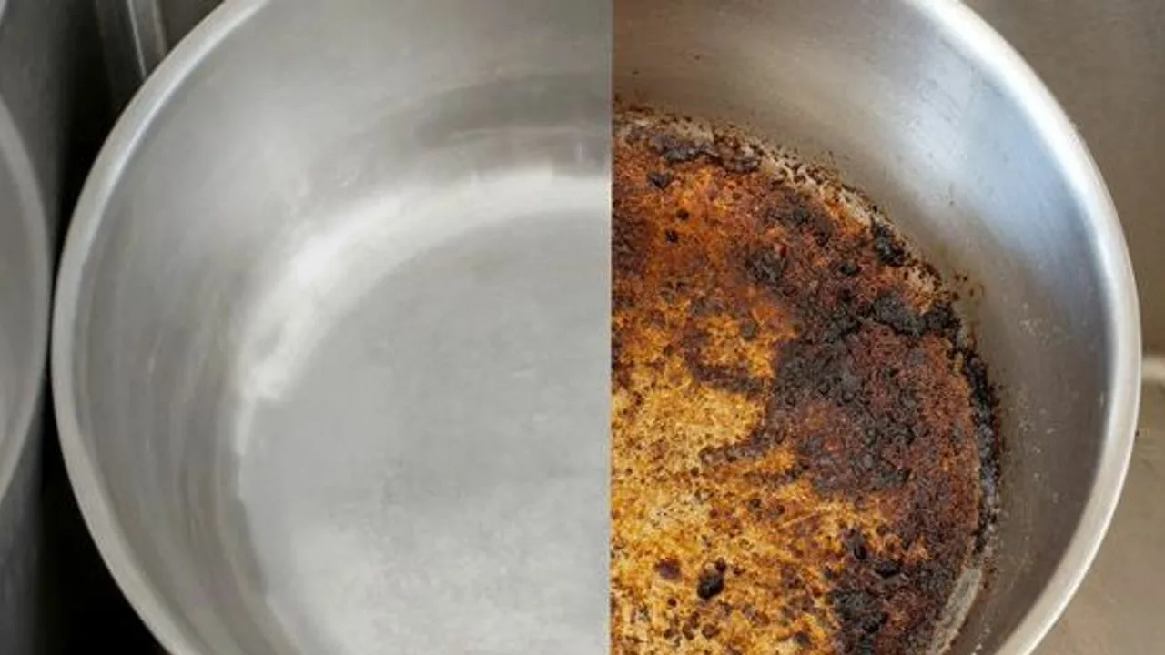 Kā atgūt katlam vai pannai sākotnējo izskatu pēc Ziemassvētku mielasta: tā to dara restorānos.