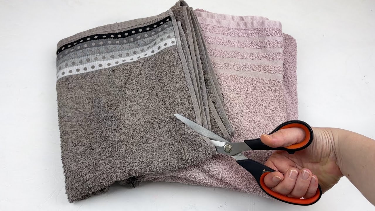 Trīs vienkārši veidi, kā atkārtoti izmantot vecos dvieļus un novērst to nonākšanu atkritumu tvertnē.