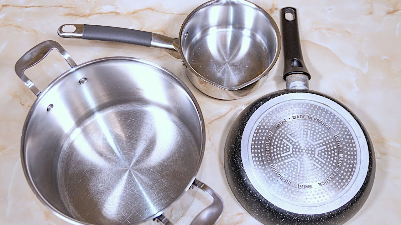 Spīdošas katli un pannas: vienkāršs un efektīvs veids, izmantojot pārtikas sodu.