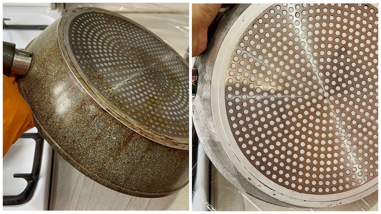 Kā atgūt katlam vai pannai sākotnējo izskatu pēc Ziemassvētku mielasta: tā to dara restorānos.