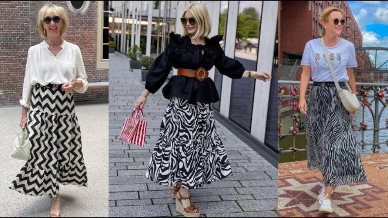 Atvadieties no pieguļošajām svārkiem: 8 brīvi krītoši svārki no Zara un Stradivarius, kurus modes dāmas kombinē ar augstiem zābakiem.