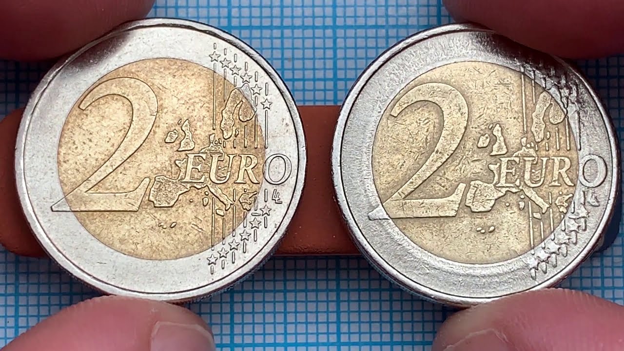 2 eiro nominālvērtības piemiņas monēta ar ražošanas defektu tiek pārdota par 19 000 eiro.