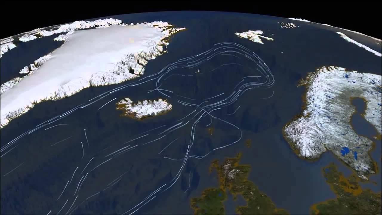 Globāla trauksme: eksperti brīdina par neizbēgamo Atlantijas straumju sabrukumu.