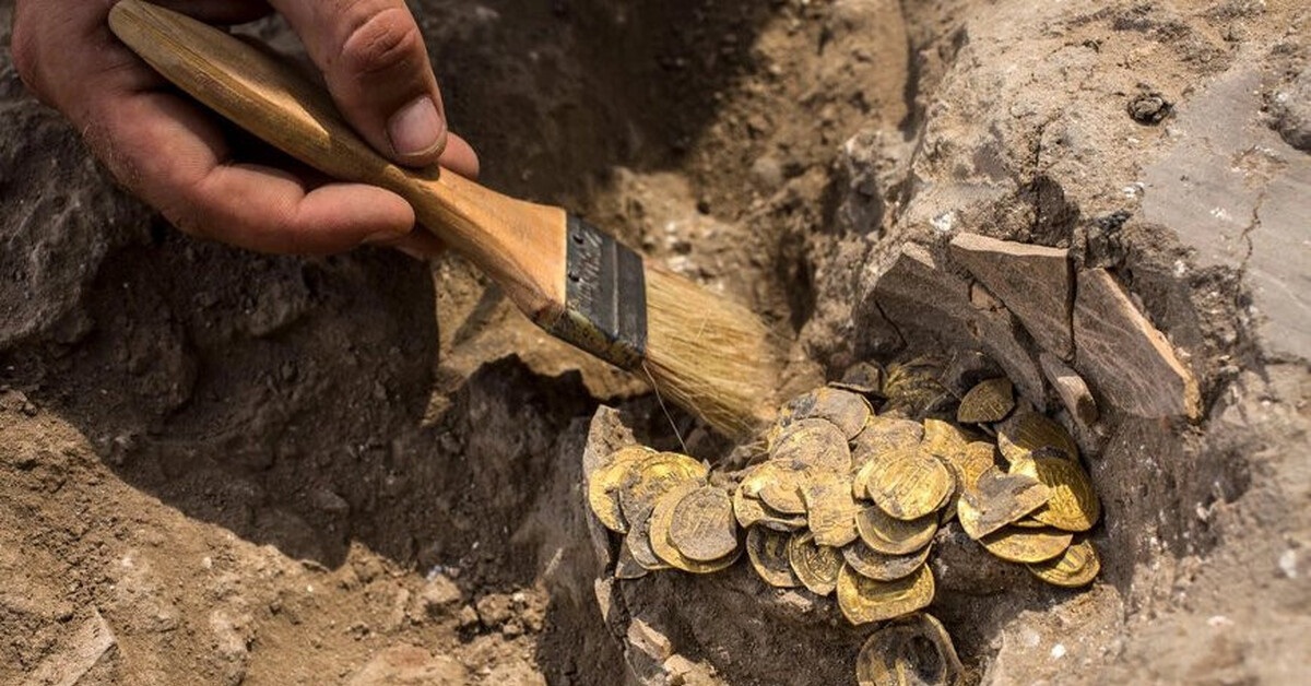 Nepārspējams atklājums. Atklāta darbnīca, kas pilna ar zeltu, un viss tās bagātības pieder vienai nācijai.
