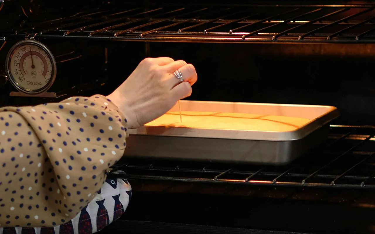 Ielejiet maisījumu formā un uzkarsējiet cepeškrāsni līdz 230 grādiem. Tā spīdēs kā jauna, pat vecais tauki pazudīs.