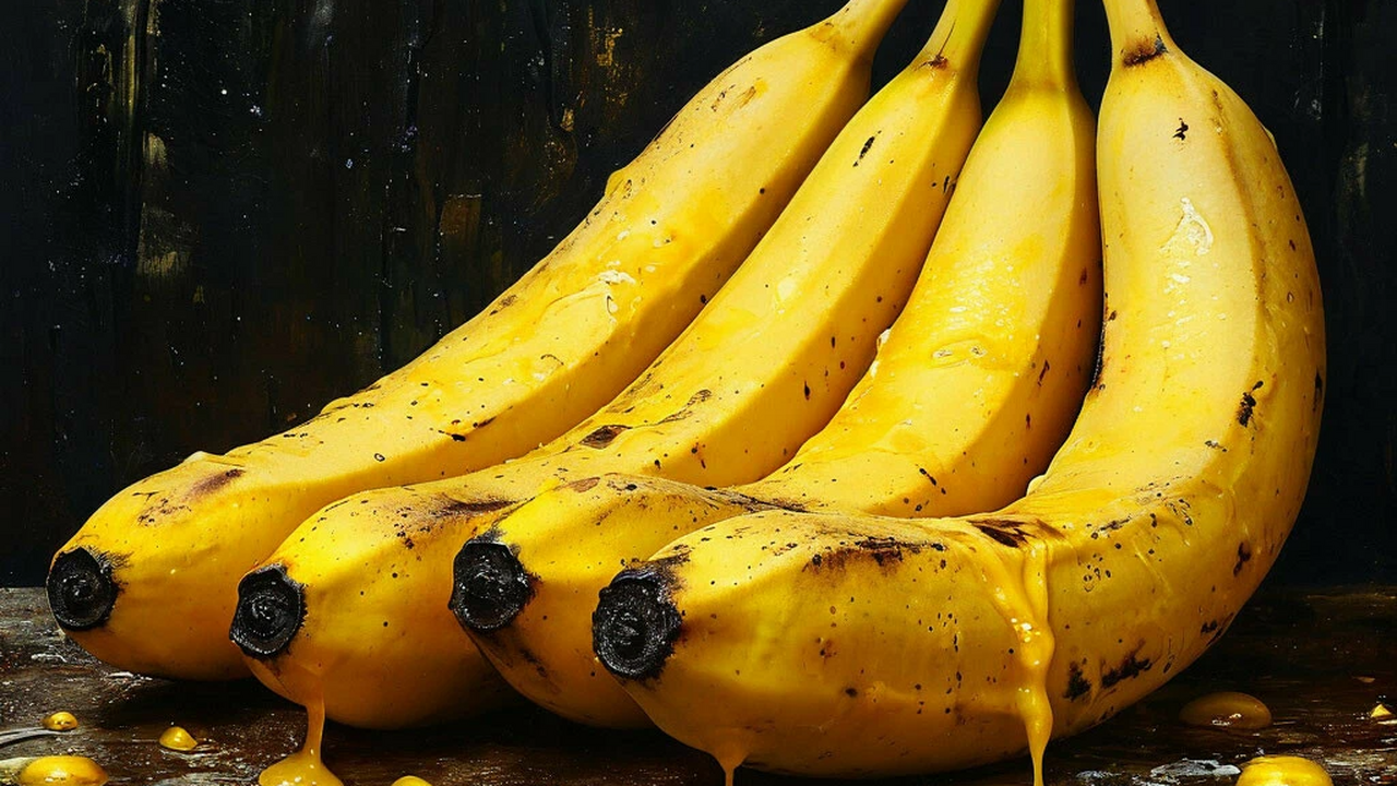 Kā saglabāt banānus dzeltenus un cietus divu nedēļu garumā