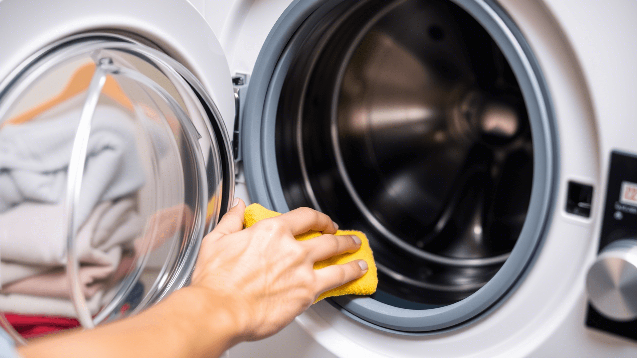 Kāpēc ieteicams likt virtuves sūkli veļas mašīnā?
