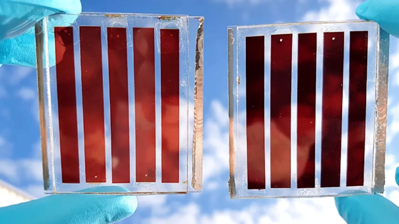 Mančestras zinātnieki ir izveidojuši perovskīta saules elementus, kas saglabā 95 % enerģijas pārveides efektivitāti pēc 1100 stundu darbības 85 °C temperatūrā, pateicoties jaunam molekulāram pārklājumam.