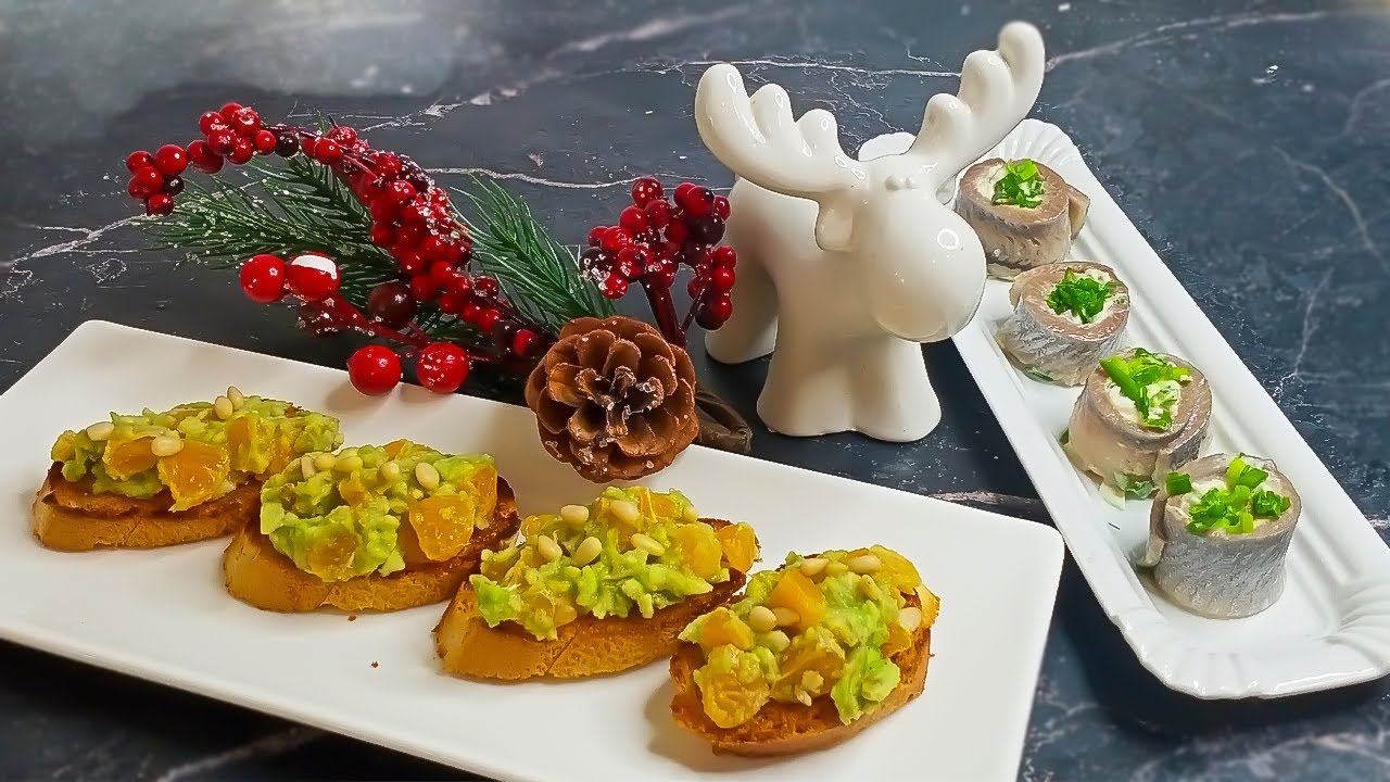 Kā 10 minūtēs pagatavot piecas uzkodas, kas kļūs par Jaungada hītu