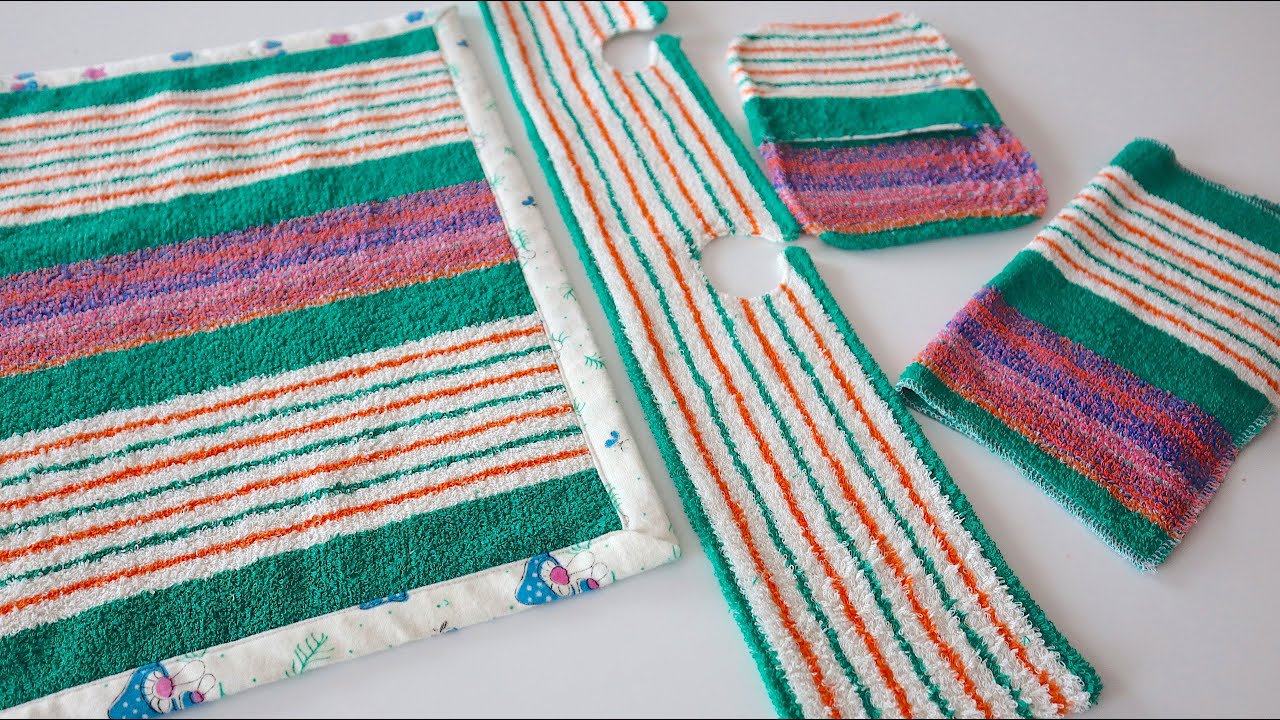 Neizmetiet vecos dvieļus, tie ir īsts dārgums: kā tos var atkārtoti izmantot sadzīves tehnikai.