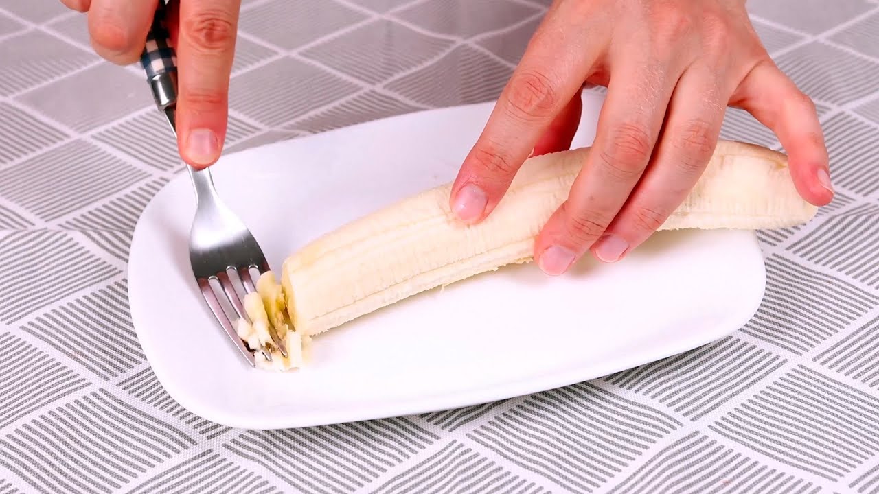 Recepts ar sieru: pildiet nogatavojušos banānu, lai baudītu garšu.