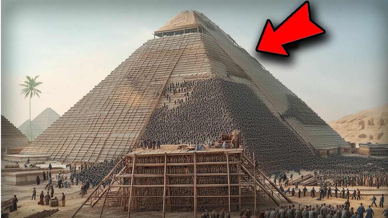 Pētījumi liecina, ka Ēģiptes piramīdas tika uzceltas, izmantojot gudru mašīnu.