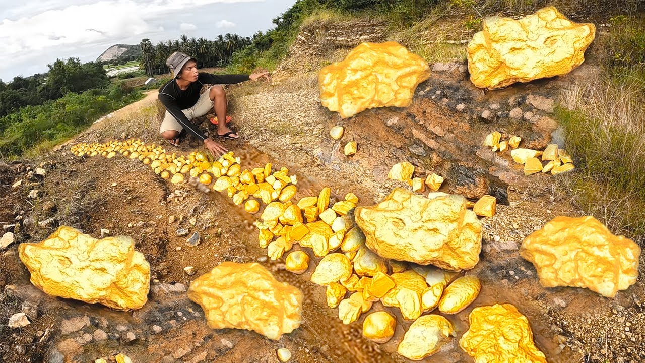 Gadsimta atklājums | Zelta stieņi, kas atrasti vairāk nekā tūkstoš metru dziļumā zem zemes, pieder vienai valstij.
