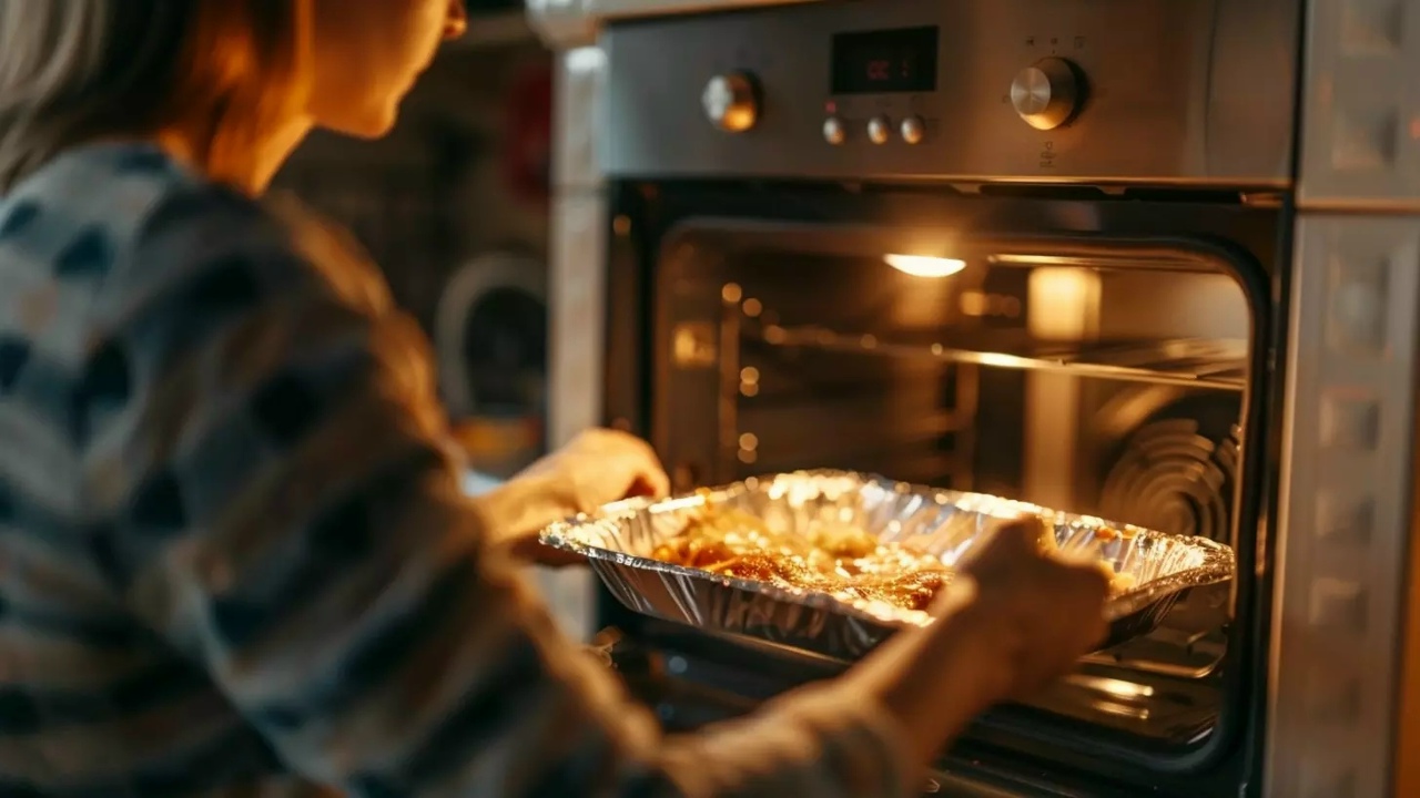 Kāpēc cepeškrāsns nekad nedrīkst būt tukša gatavošanas laikā: princips, kas divkāršo vienas plīts virsmas produktivitāti.